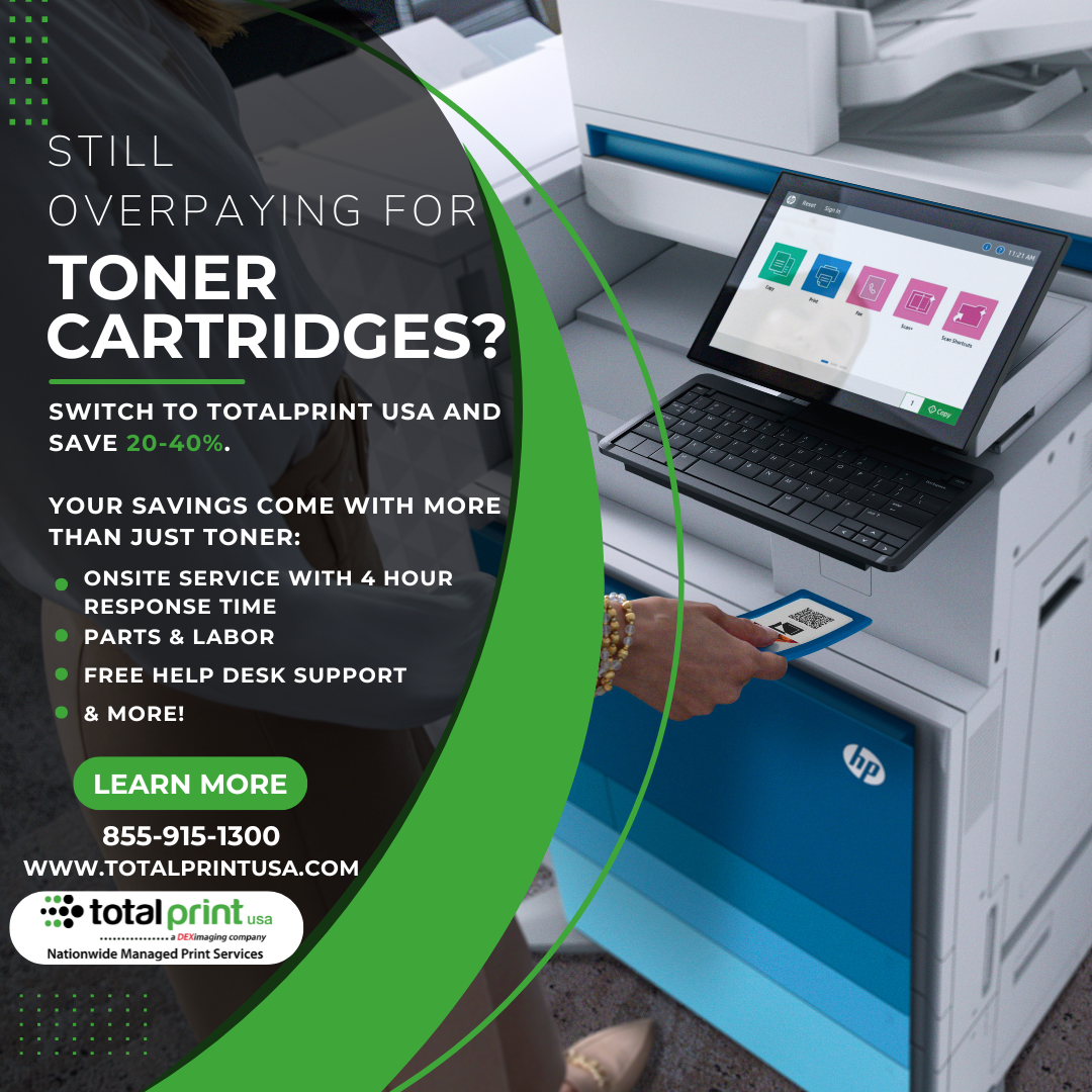 Save 20-40% On Toner Cartridges with TPUSA